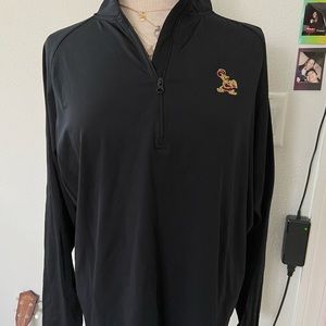 Black 1/4 Zip Crusader Jacket
